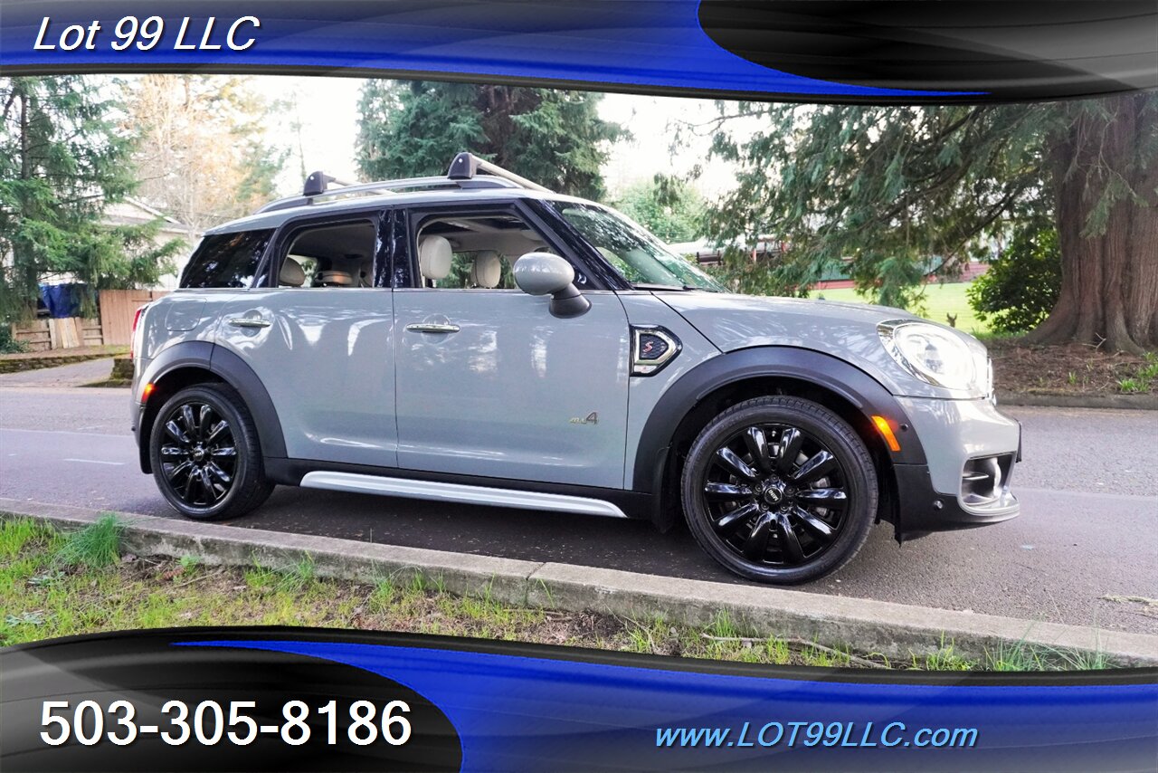 2018 MINI Countryman Cooper S ALL4 AWD Heated Leather Pano Roof Black  Wheels Newer Tires GPS 2 OWNERS - Photo 7 - Milwaukie, OR 97267