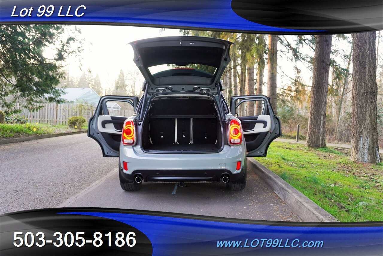 2018 MINI Countryman Cooper S ALL4 AWD Heated Leather Pano Roof Black  Wheels Newer Tires GPS 2 OWNERS - Photo 31 - Milwaukie, OR 97267