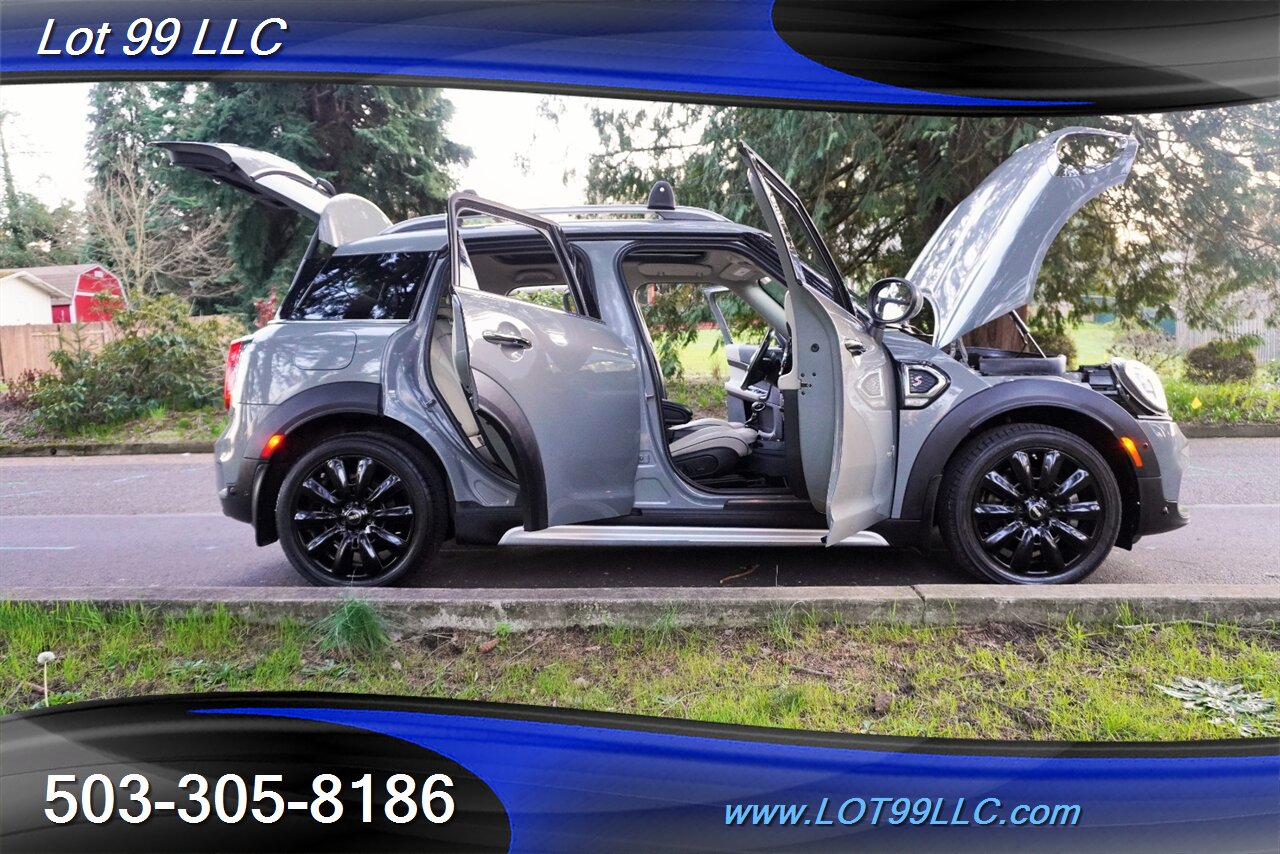 2018 MINI Countryman Cooper S ALL4 AWD Heated Leather Pano Roof Black  Wheels Newer Tires GPS 2 OWNERS - Photo 30 - Milwaukie, OR 97267
