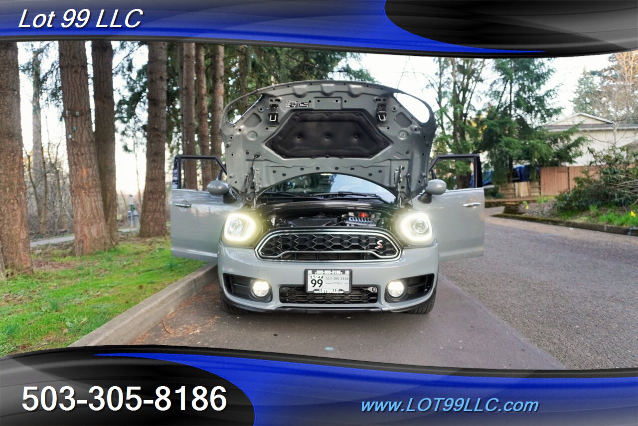 2018 MINI Countryman Cooper S ALL4 AWD Heated Leather Pano Roof Black  Wheels Newer Tires GPS 2 OWNERS - Photo 29 - Milwaukie, OR 97267