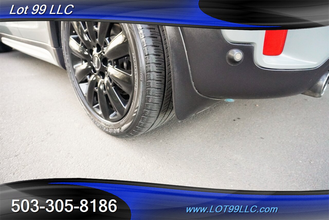 2018 MINI Countryman Cooper S ALL4 AWD Heated Leather Pano Roof Black  Wheels Newer Tires GPS 2 OWNERS - Photo 39 - Milwaukie, OR 97267