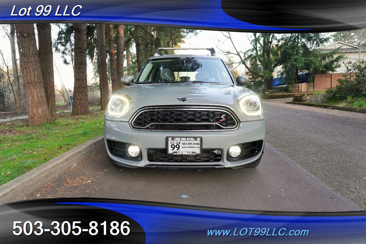 2018 MINI Countryman Cooper S ALL4 AWD Heated Leather Pano Roof Black  Wheels Newer Tires GPS 2 OWNERS - Photo 6 - Milwaukie, OR 97267