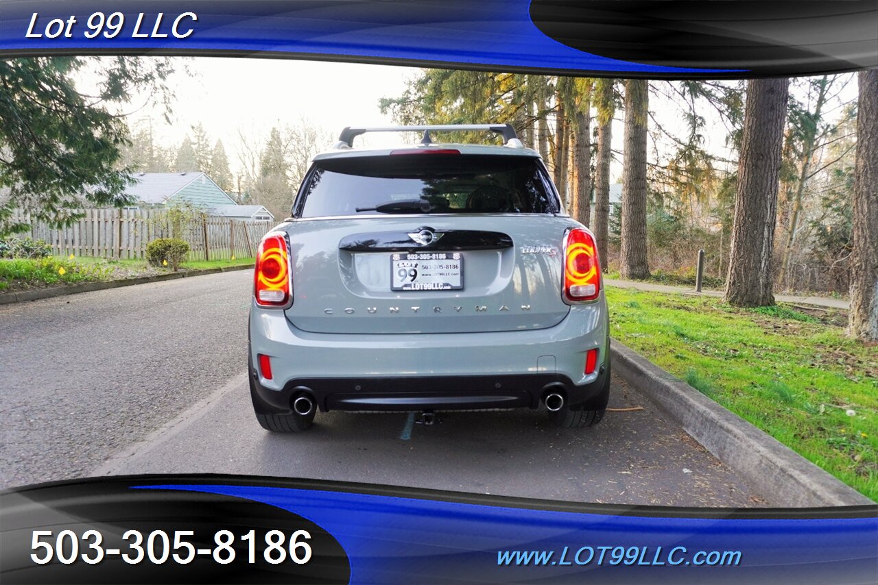 2018 MINI Countryman Cooper S ALL4 AWD Heated Leather Pano Roof Black  Wheels Newer Tires GPS 2 OWNERS - Photo 10 - Milwaukie, OR 97267