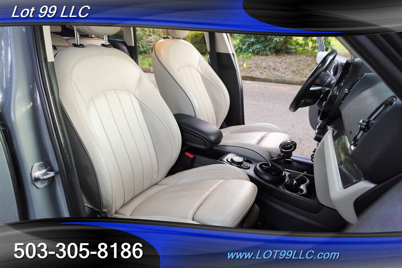 2018 MINI Countryman Cooper S ALL4 AWD Heated Leather Pano Roof Black  Wheels Newer Tires GPS 2 OWNERS - Photo 17 - Milwaukie, OR 97267