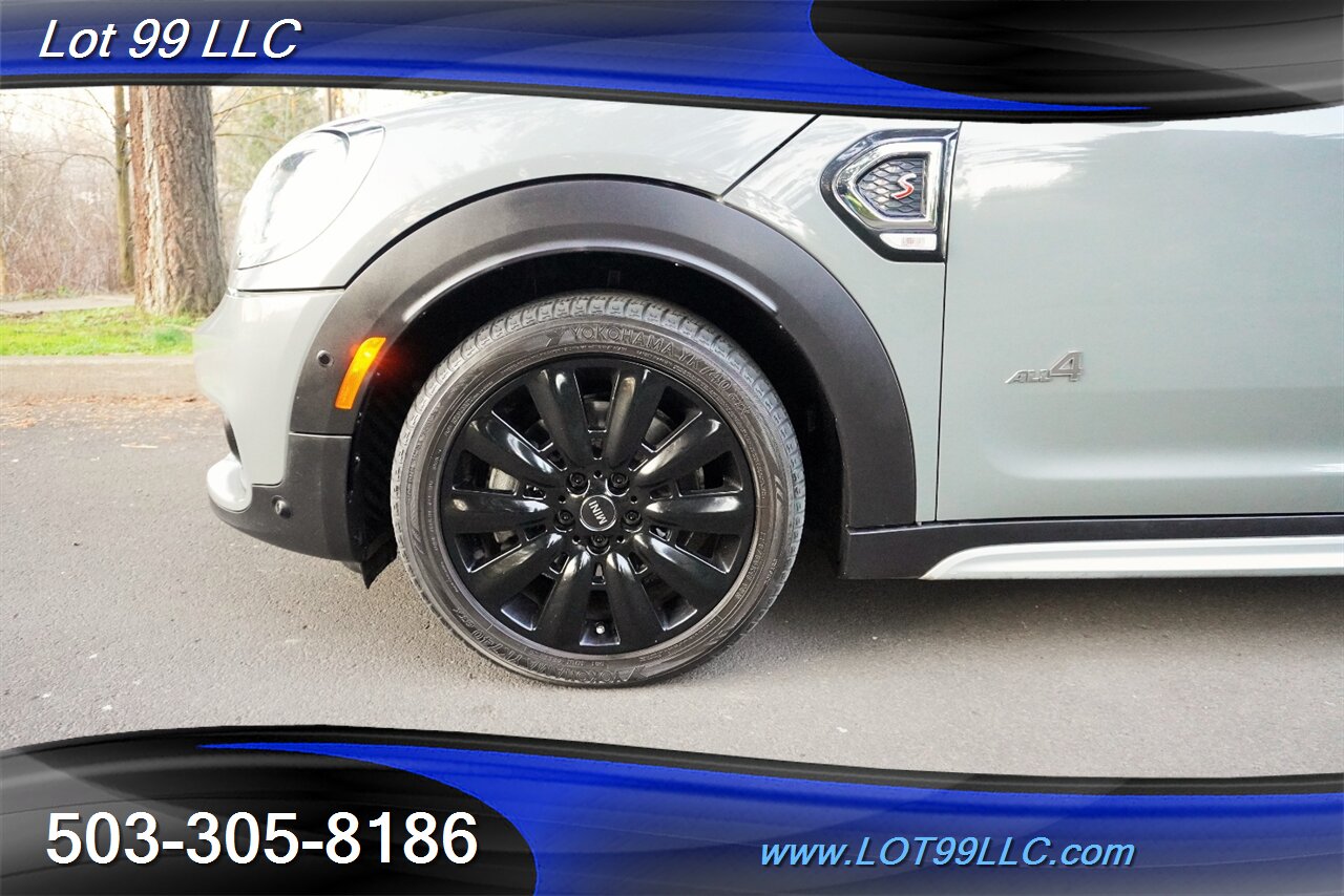 2018 MINI Countryman Cooper S ALL4 AWD Heated Leather Pano Roof Black  Wheels Newer Tires GPS 2 OWNERS - Photo 4 - Milwaukie, OR 97267