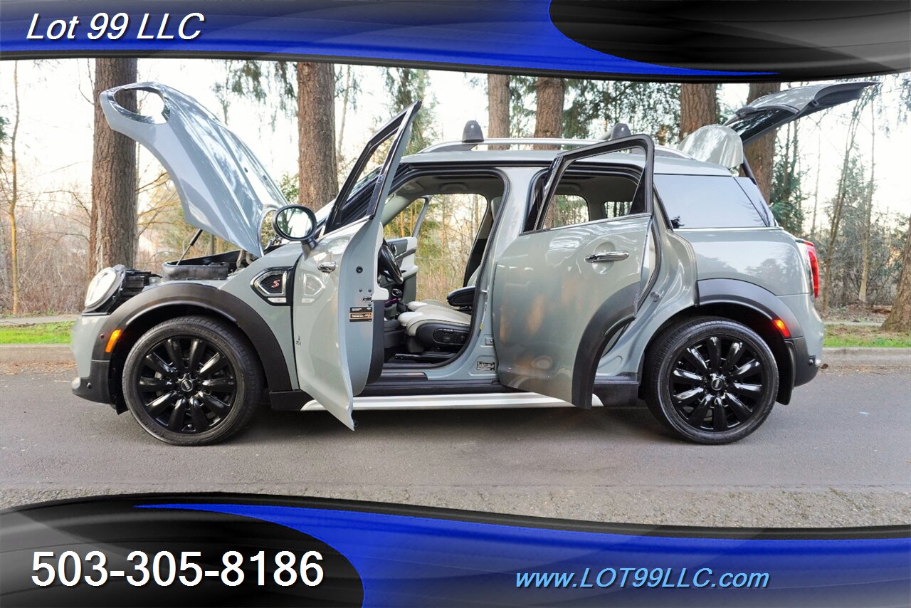 2018 MINI Countryman Cooper S ALL4 AWD Heated Leather Pano Roof Black  Wheels Newer Tires GPS 2 OWNERS - Photo 28 - Milwaukie, OR 97267