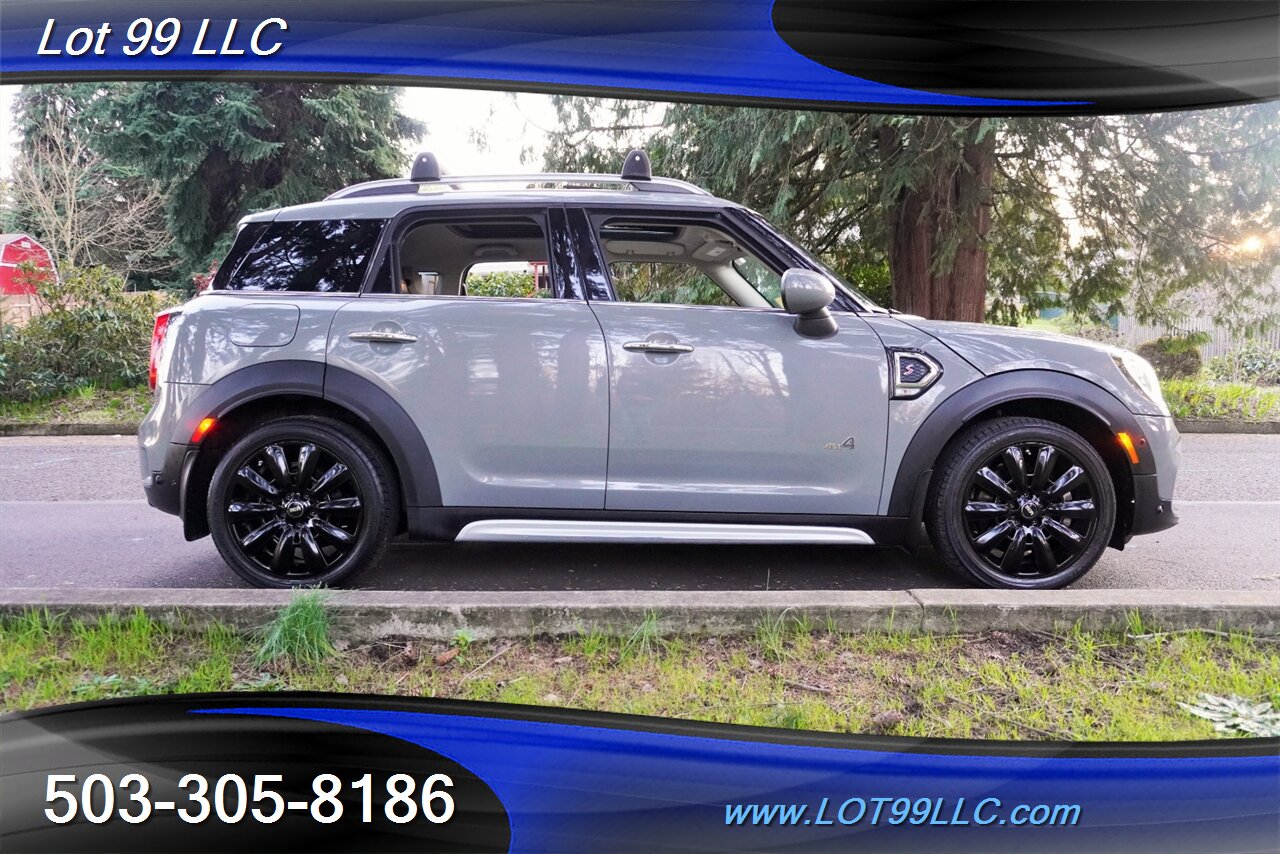 2018 MINI Countryman Cooper S ALL4 AWD Heated Leather Pano Roof Black  Wheels Newer Tires GPS 2 OWNERS - Photo 8 - Milwaukie, OR 97267