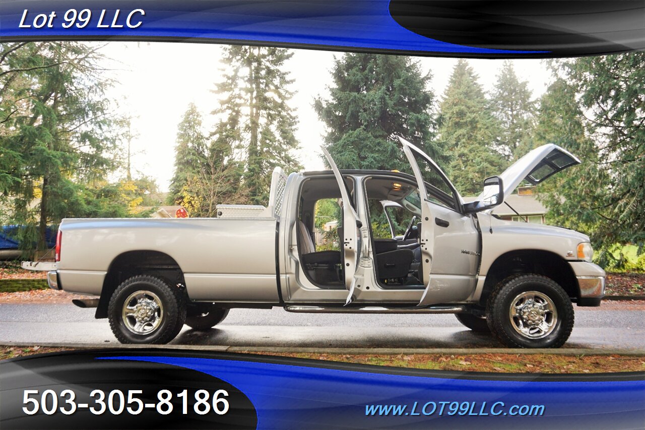 2003 Dodge Ram 3500 4X4 5.9L CUMMINS Diesel Long Bed 1 OWNER NO RUST   - Photo 27 - Milwaukie, OR 97267