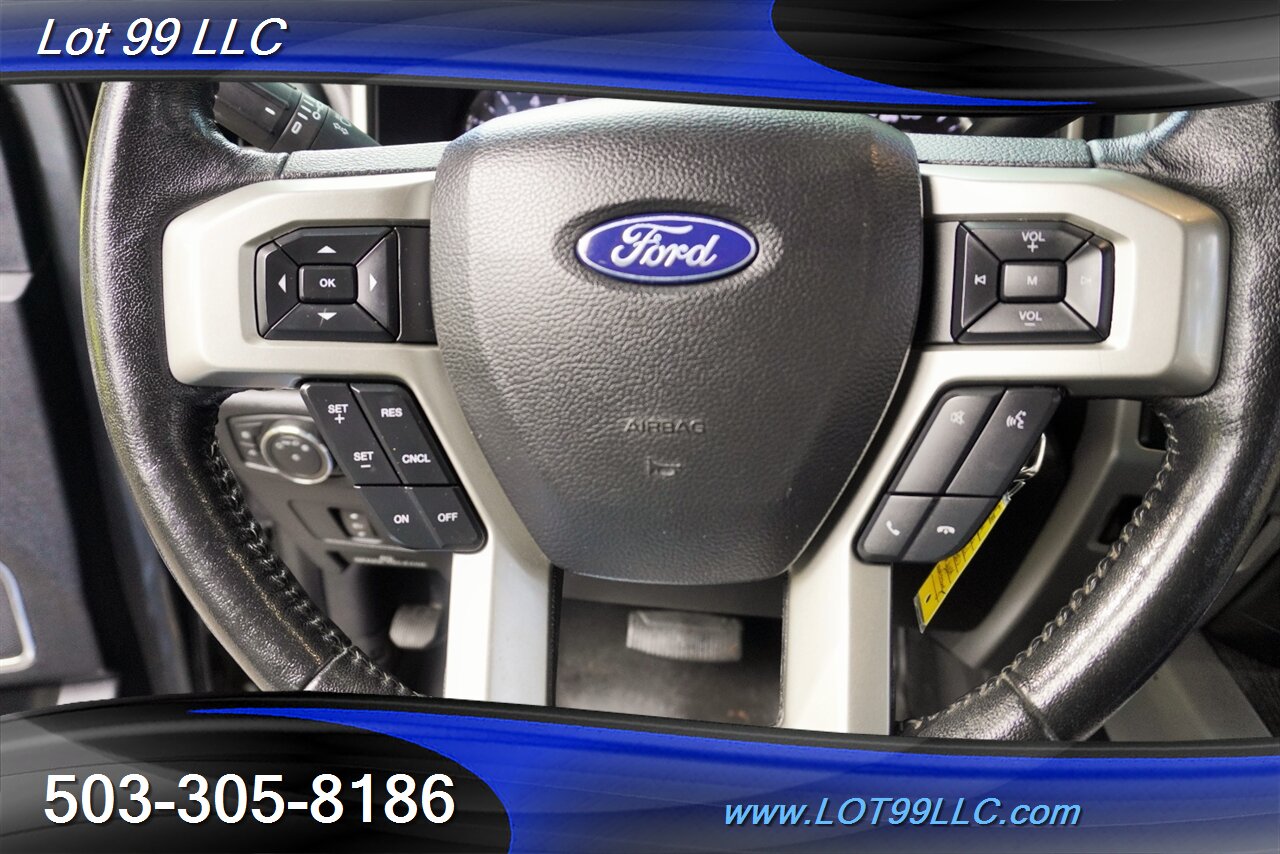 2020 Ford F-350 Super Duty Lariat 4X4 6.7L Power Stroke Heated AC  Leather Seats GPS lifted 22 wheels new 35x12.5 22 Tires long bed 2 Owners - Photo 26 - Milwaukie, OR 97267