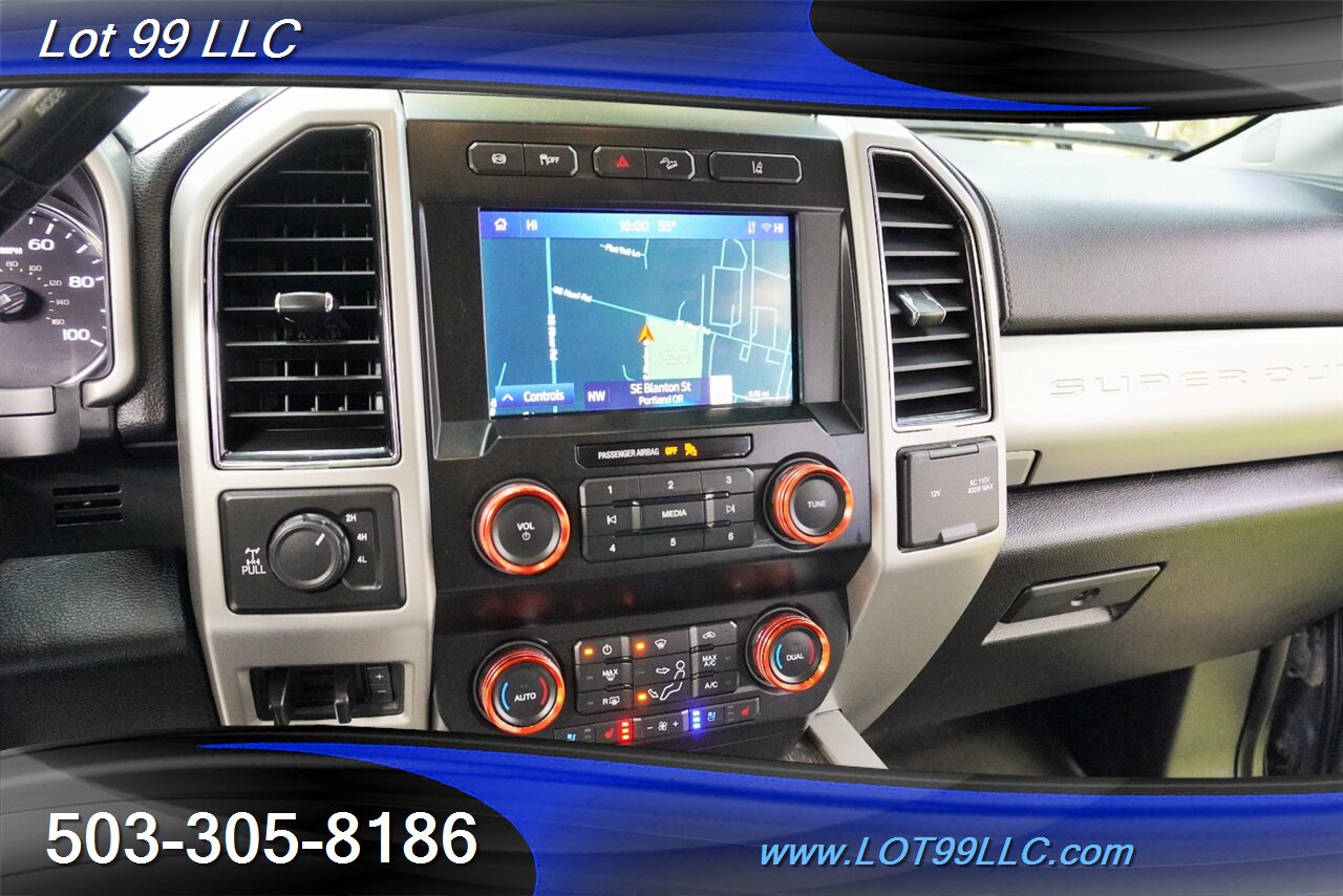 2020 Ford F-350 Super Duty Lariat 4X4 6.7L Power Stroke Heated AC  Leather Seats GPS lifted 22 wheels new 35x12.5 22 Tires long bed 2 Owners - Photo 23 - Milwaukie, OR 97267