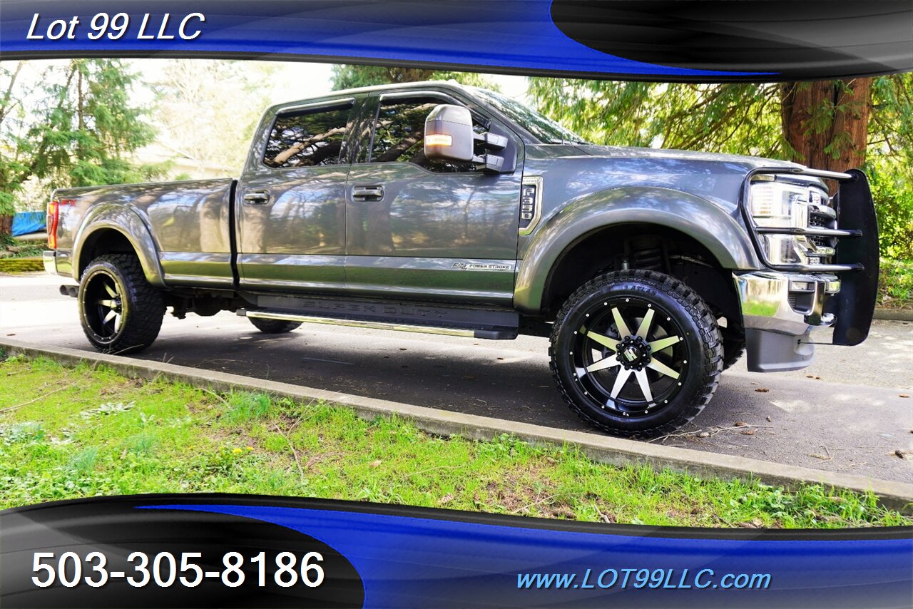 2020 Ford F-350 Super Duty Lariat 4X4 6.7L Power Stroke Heated AC  Leather Seats GPS lifted 22 wheels new 35x12.5 22 Tires long bed 2 Owners - Photo 7 - Milwaukie, OR 97267