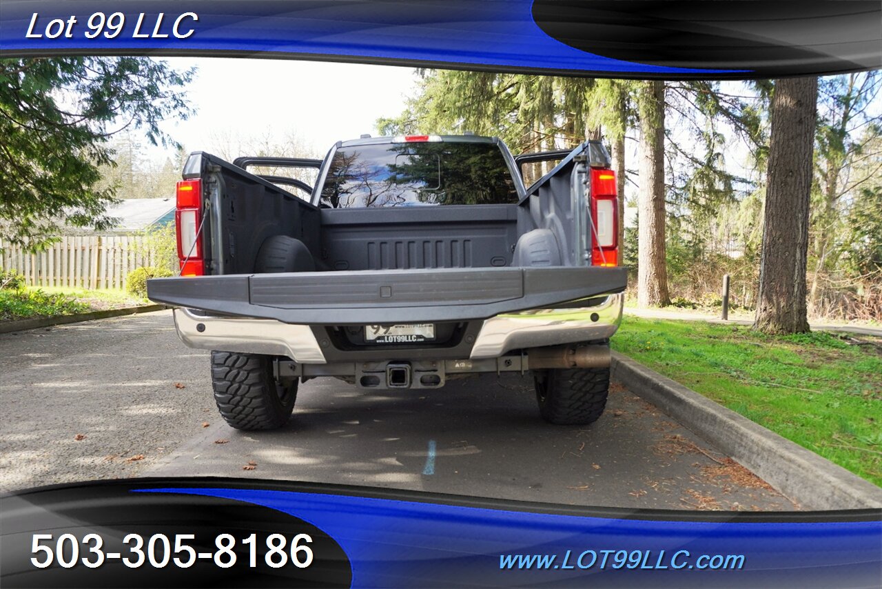 2020 Ford F-350 Super Duty Lariat 4X4 6.7L Power Stroke Heated AC  Leather Seats GPS lifted 22 wheels new 35x12.5 22 Tires long bed 2 Owners - Photo 31 - Milwaukie, OR 97267