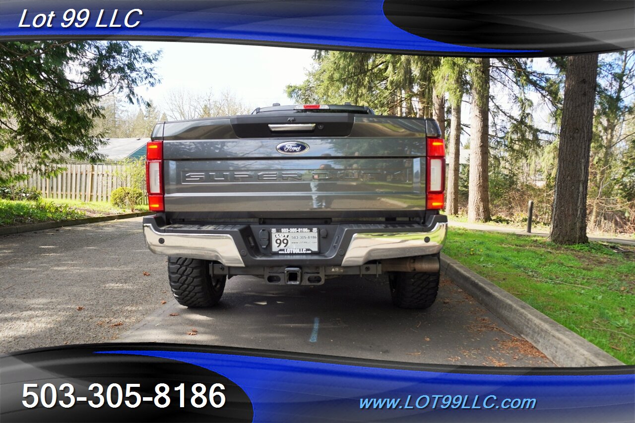 2020 Ford F-350 Super Duty Lariat 4X4 6.7L Power Stroke Heated AC  Leather Seats GPS lifted 22 wheels new 35x12.5 22 Tires long bed 2 Owners - Photo 10 - Milwaukie, OR 97267