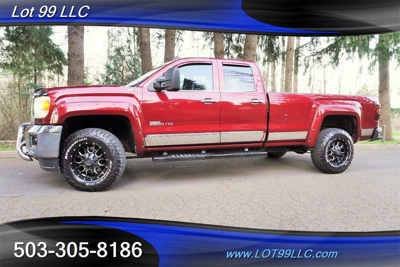 2015 GMC Sierra 2500HD SLT 4X4 6.6L Duramax Heated AC Leather LONG BED  Lifted Fuel Wheels BFG Tires Tinted Windows 2 OWNERS - Photo 5 - Milwaukie, OR 97267