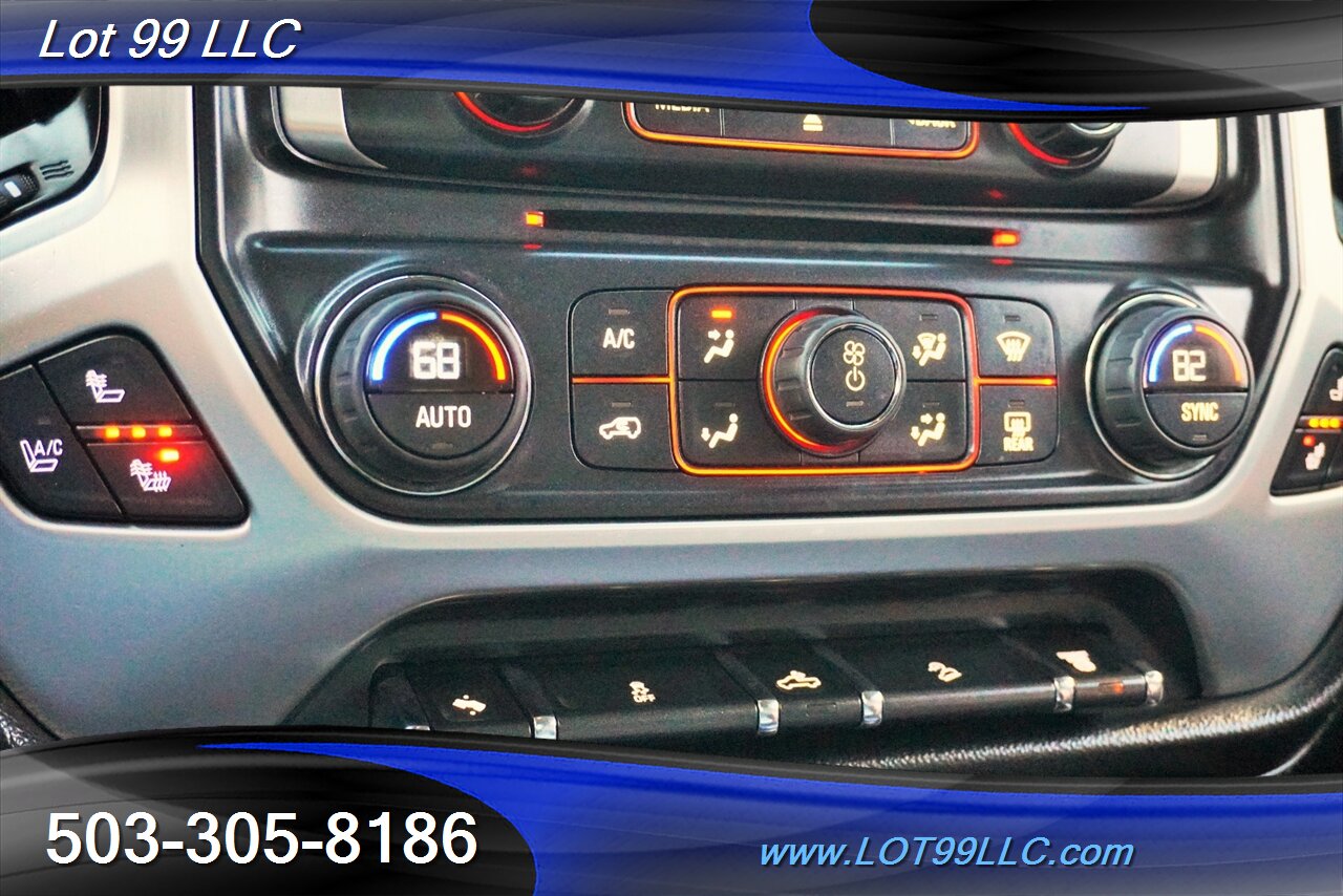 2015 GMC Sierra 2500HD SLT 4X4 6.6L Duramax Heated AC Leather LONG BED  Lifted Fuel Wheels BFG Tires Tinted Windows 2 OWNERS - Photo 38 - Milwaukie, OR 97267