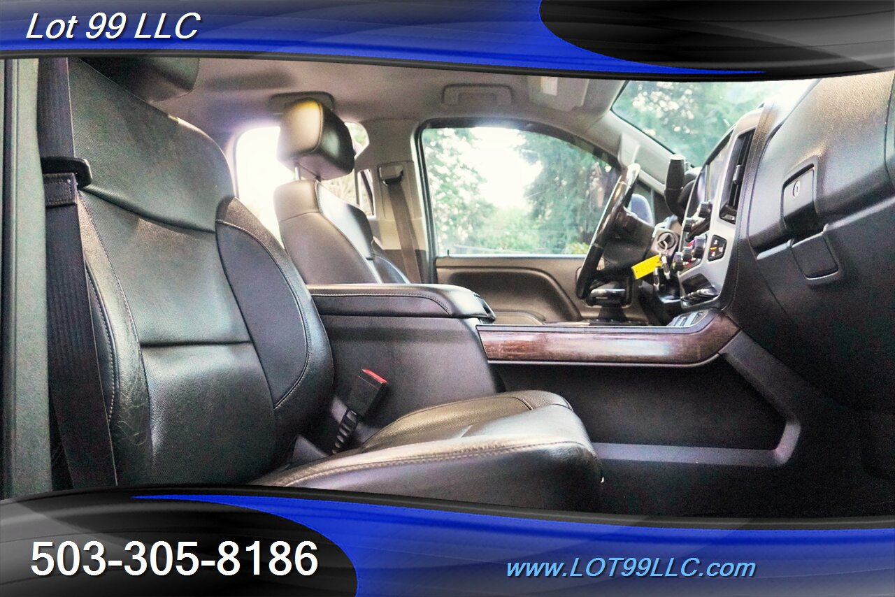 2015 GMC Sierra 2500HD SLT 4X4 6.6L Duramax Heated AC Leather LONG BED  Lifted Fuel Wheels BFG Tires Tinted Windows 2 OWNERS - Photo 18 - Milwaukie, OR 97267
