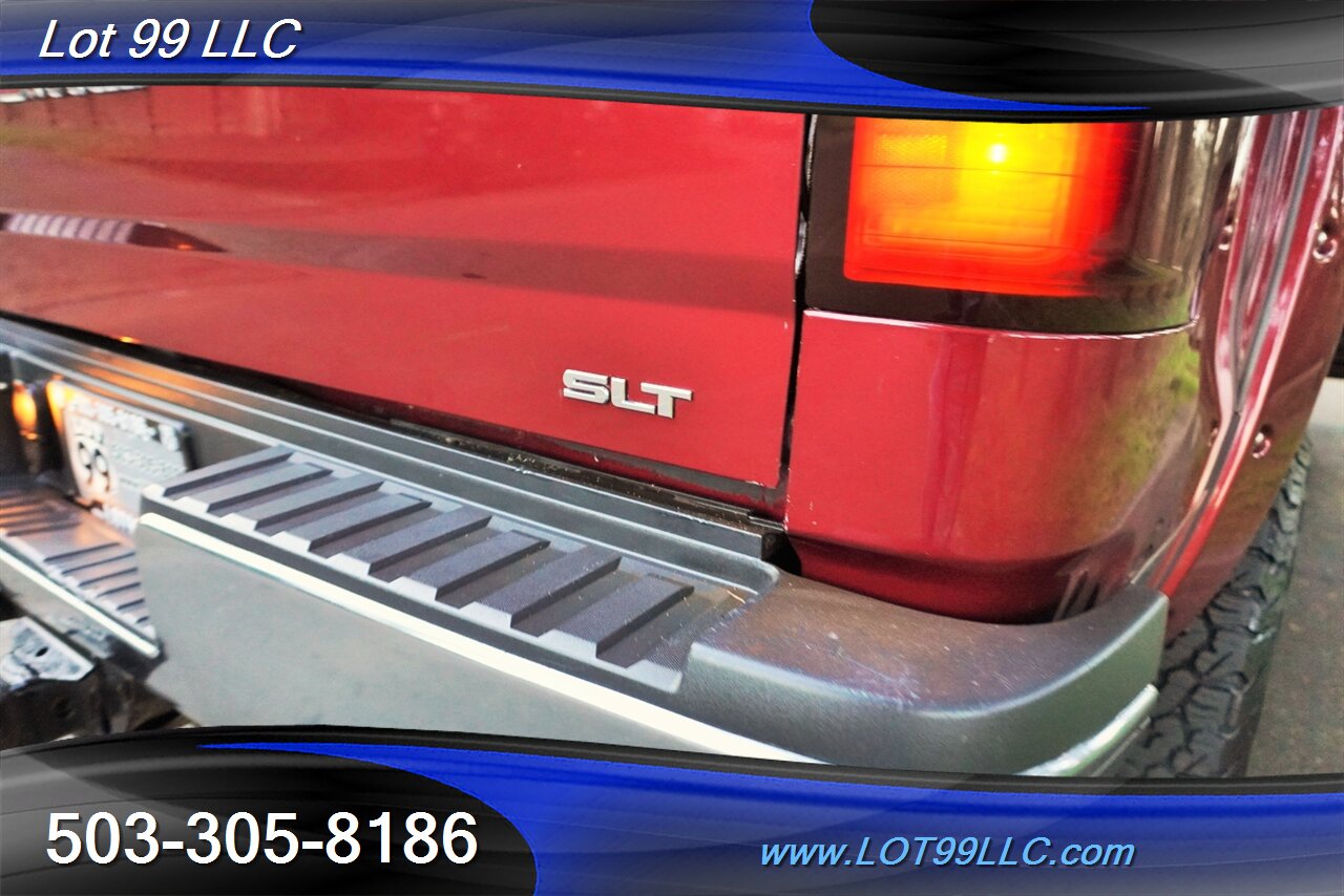 2015 GMC Sierra 2500HD SLT 4X4 6.6L Duramax Heated AC Leather LONG BED  Lifted Fuel Wheels BFG Tires Tinted Windows 2 OWNERS - Photo 33 - Milwaukie, OR 97267