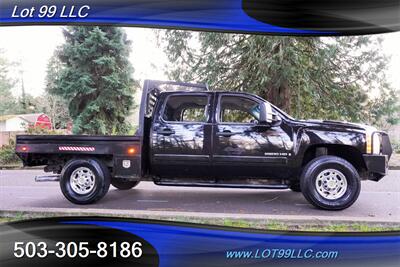 2007 Chevrolet Silverado 2500 HD Crew Cab 4X4 6.6L Duramax FLAT BED NEW TIRES   - Photo 9 - Milwaukie, OR 97267