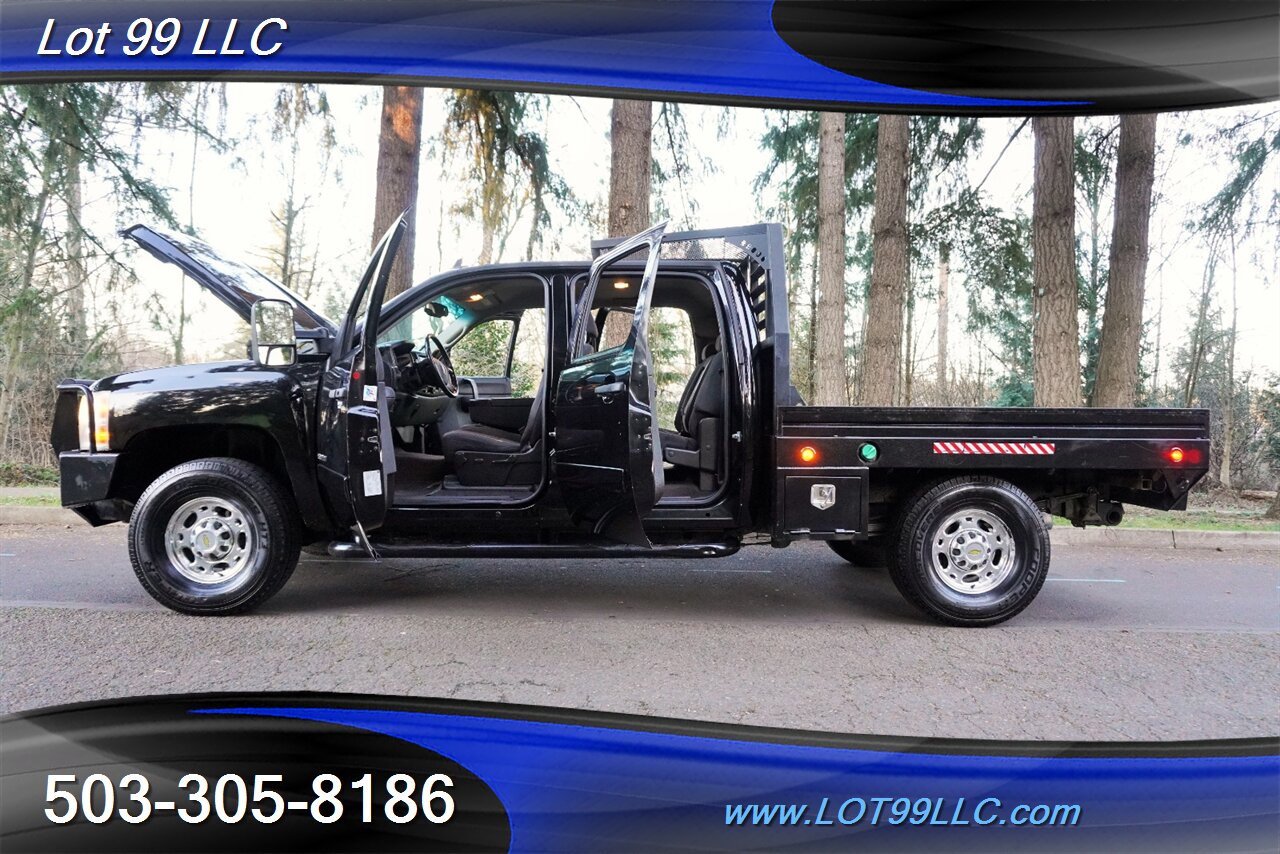 2007 Chevrolet Silverado 2500 HD Crew Cab 4X4 6.6L Duramax FLAT BED NEW TIRES   - Photo 30 - Milwaukie, OR 97267
