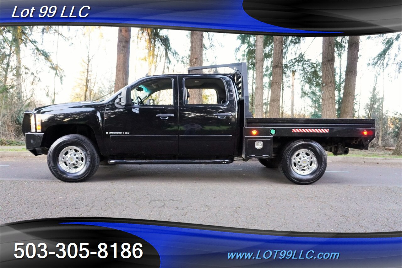 2007 Chevrolet Silverado 2500 HD Crew Cab 4X4 6.6L Duramax FLAT BED NEW TIRES   - Photo 1 - Milwaukie, OR 97267