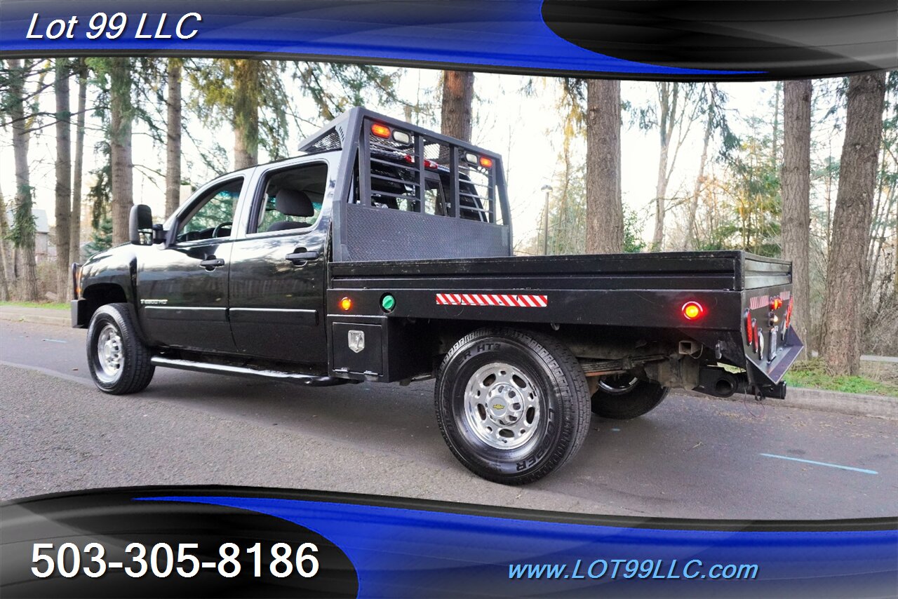 2007 Chevrolet Silverado 2500 HD Crew Cab 4X4 6.6L Duramax FLAT BED NEW TIRES   - Photo 12 - Milwaukie, OR 97267