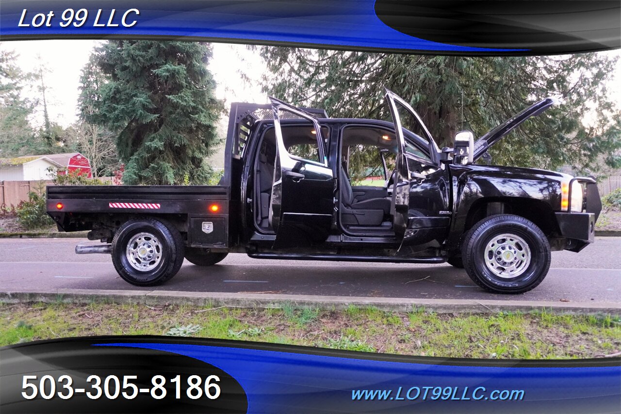2007 Chevrolet Silverado 2500 HD Crew Cab 4X4 6.6L Duramax FLAT BED NEW TIRES   - Photo 32 - Milwaukie, OR 97267