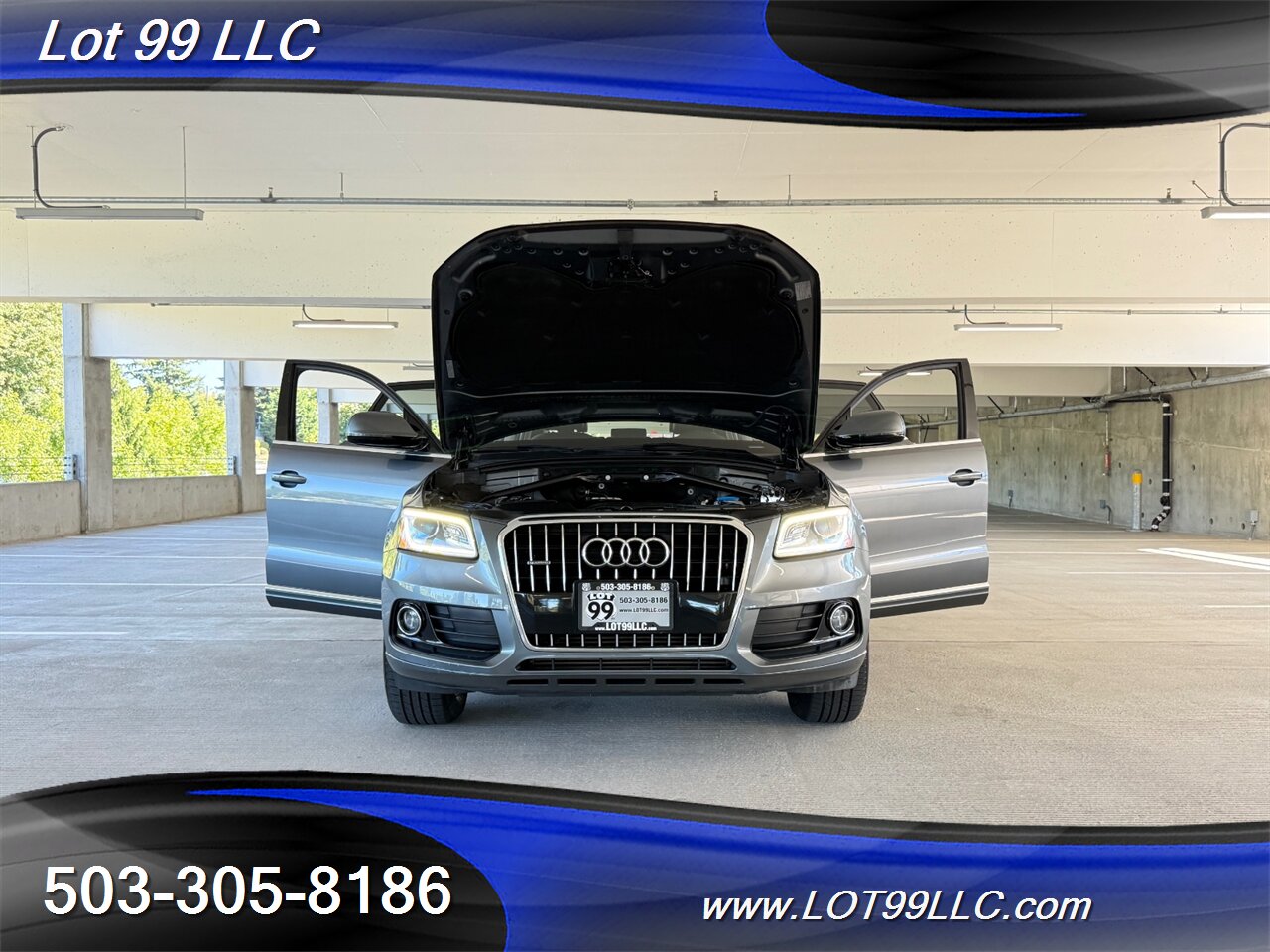 2016 Audi Q5 2.0T Quattro Premium AWD 83k Panoramic Leather 28MPG Great Service History- Clean Title-No Accidents - Photo 26 - Milwaukie, OR 97267