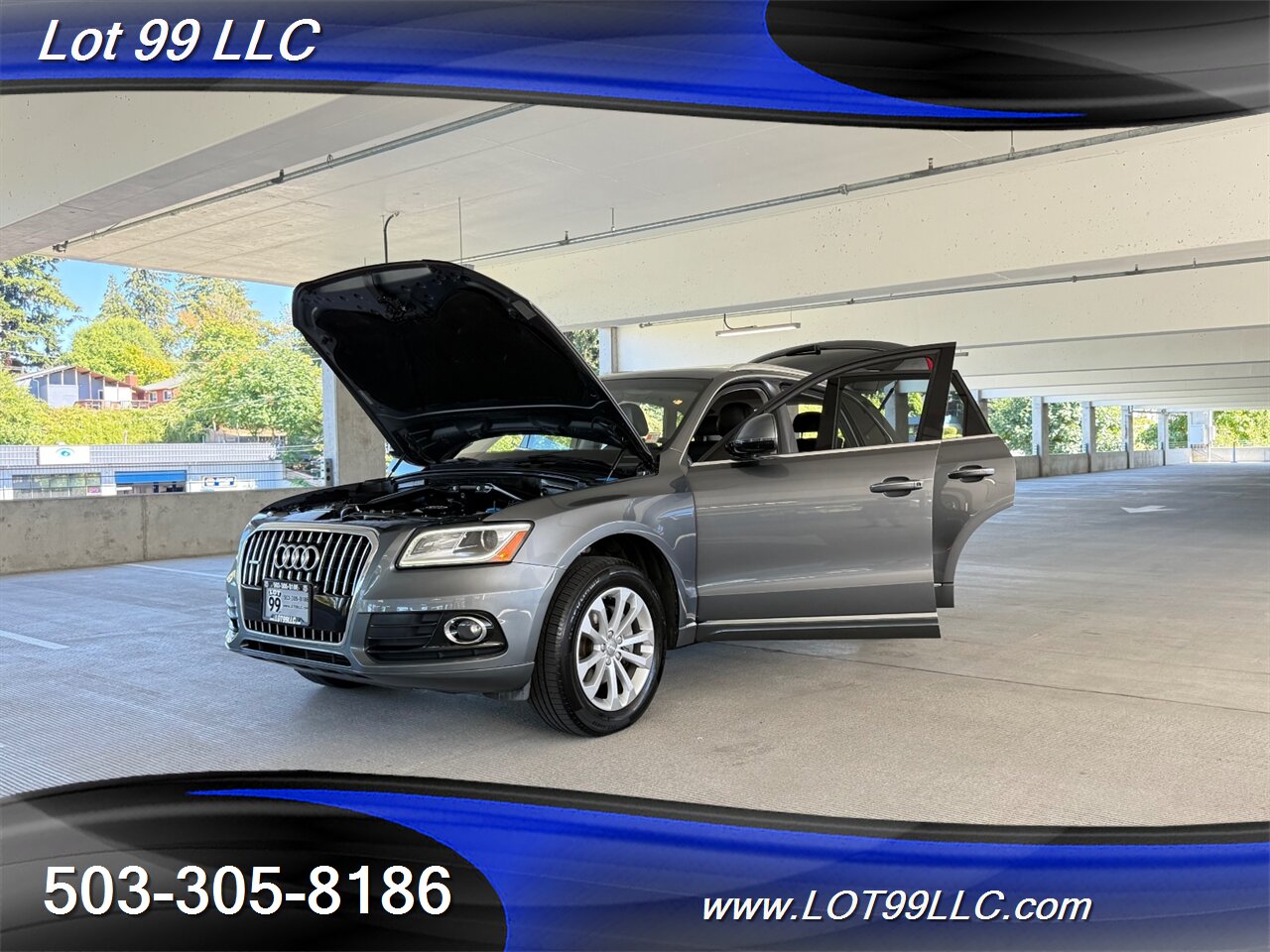 2016 Audi Q5 2.0T Quattro Premium AWD 83k Panoramic Leather 28MPG Great Service History- Clean Title-No Accidents - Photo 25 - Milwaukie, OR 97267