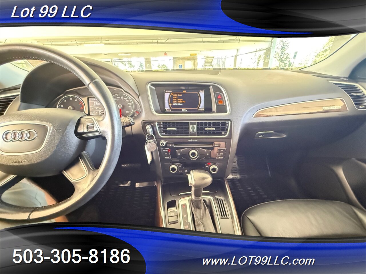 2016 Audi Q5 2.0T Quattro Premium AWD 83k Panoramic Leather 28MPG Great Service History- Clean Title-No Accidents - Photo 14 - Milwaukie, OR 97267