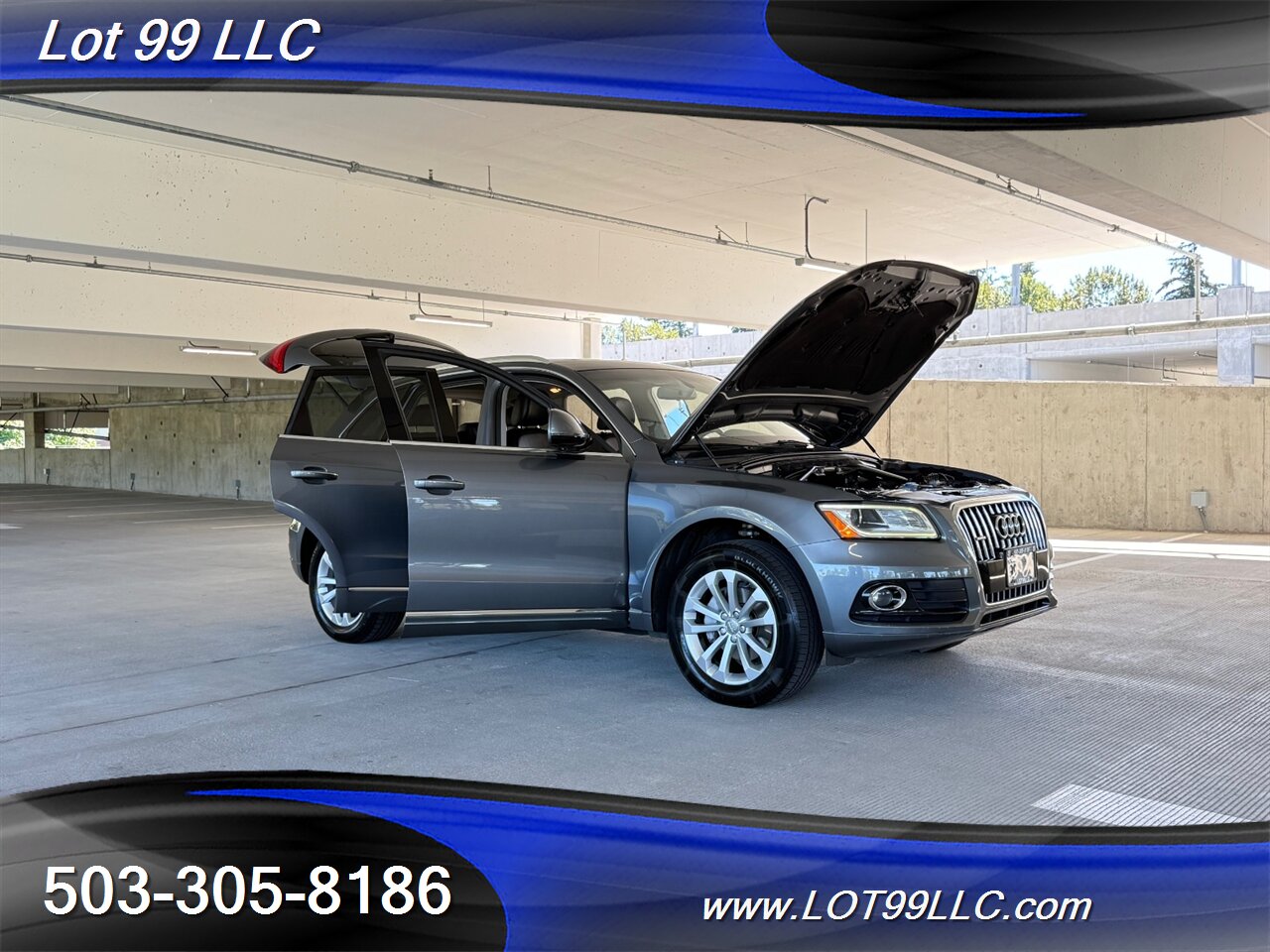 2016 Audi Q5 2.0T Quattro Premium AWD 83k Panoramic Leather 28MPG Great Service History- Clean Title-No Accidents - Photo 27 - Milwaukie, OR 97267