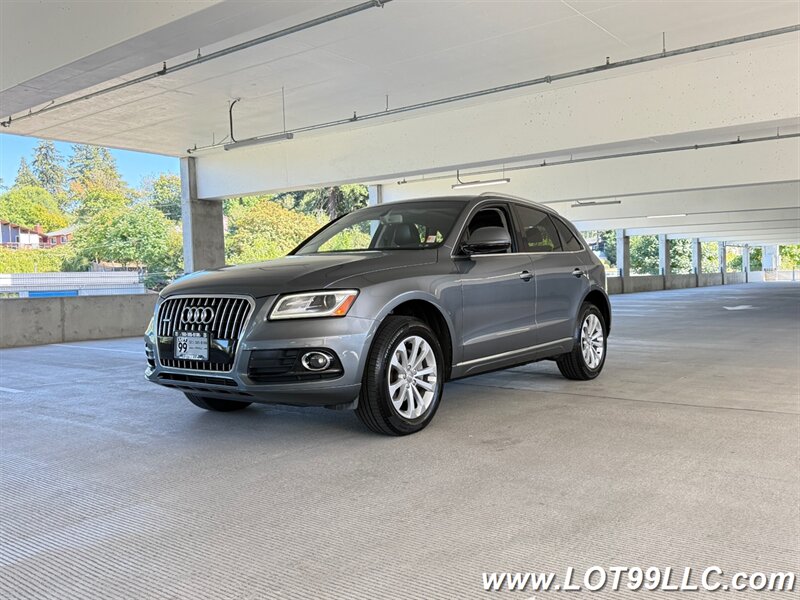 2016 Audi Q5 2.0T Quattro Premium AWD 83k Panoramic Leather  28MPG Great Service History- Clean Title-No Accidents