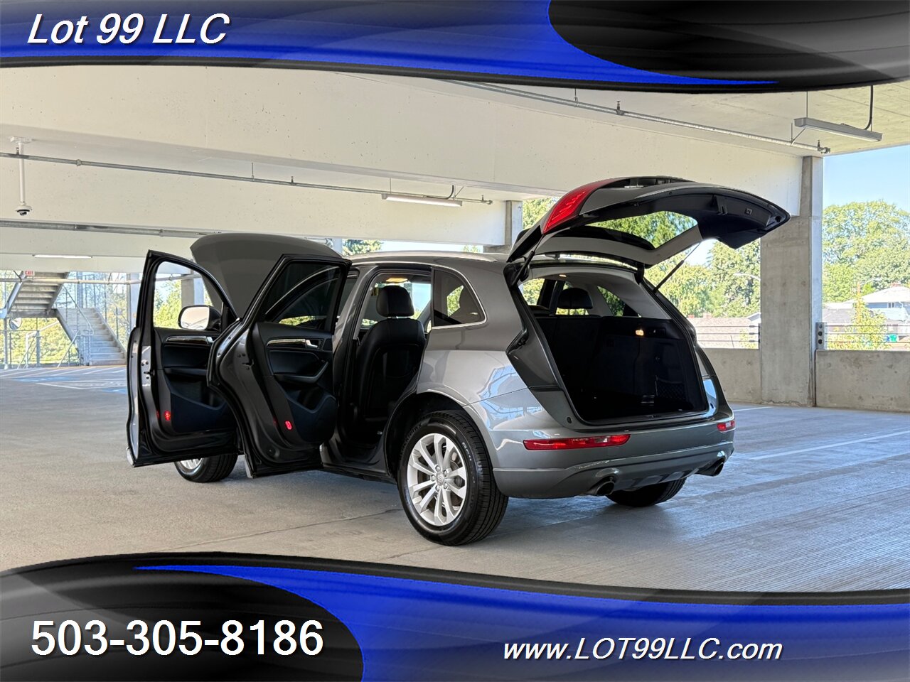 2016 Audi Q5 2.0T Quattro Premium AWD 83k Panoramic Leather 28MPG Great Service History- Clean Title-No Accidents - Photo 30 - Milwaukie, OR 97267