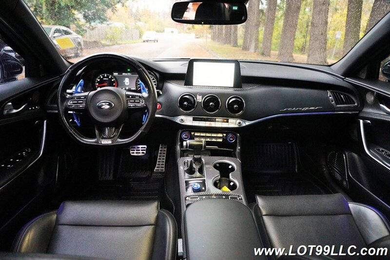 2020 Kia Stinger GT1 51K 3.3L Twin Turbo Heated AC Leather Moon GPS  