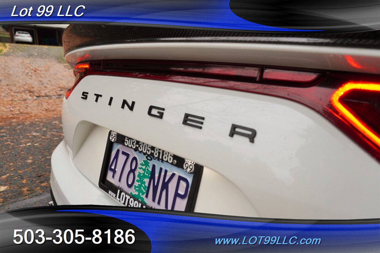 2020 Kia Stinger GT1 51K 3.3L Twin Turbo Heated AC Leather Moon GPS - Photo 32 - Milwaukie, OR 97267