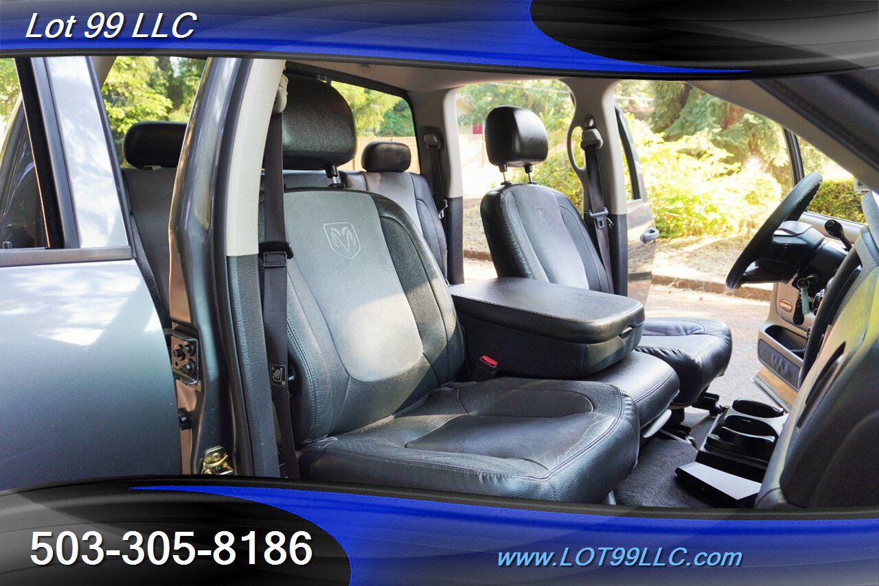 2004 Dodge Ram 2500 Quad Cab Laramie 4X4 5.9L Cummins Diesel 105K Mile s Heated Leather Seats NEW TIRES 2 OWNERS - Photo 19 - Milwaukie, OR 97267