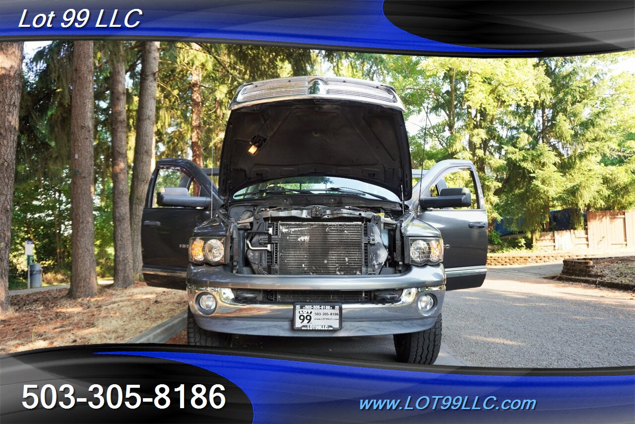 2004 Dodge Ram 2500 Quad Cab Laramie 4X4 5.9L Cummins Diesel 105K Mile s Heated Leather Seats NEW TIRES 2 OWNERS - Photo 31 - Milwaukie, OR 97267
