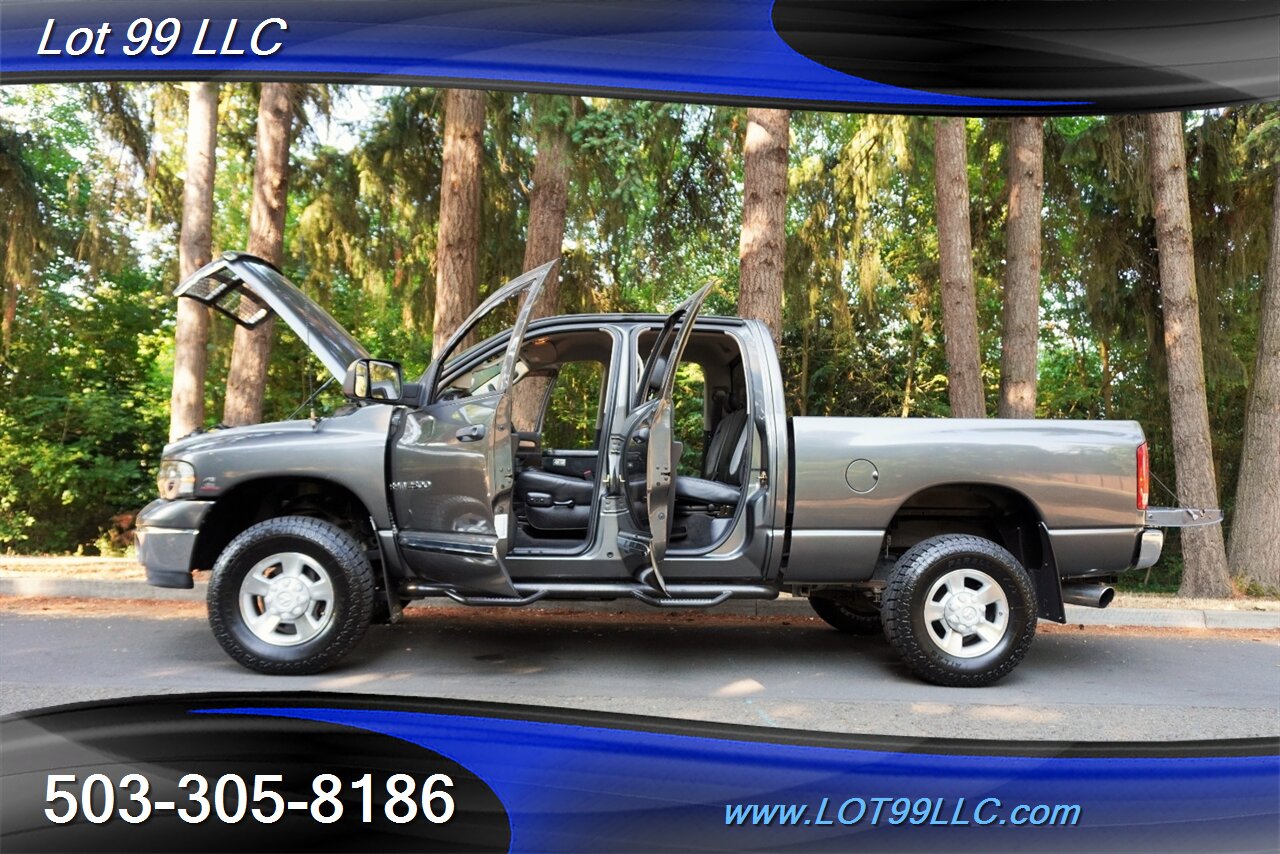 2004 Dodge Ram 2500 Quad Cab Laramie 4X4 5.9L Cummins Diesel 105K Mile s Heated Leather Seats NEW TIRES 2 OWNERS - Photo 30 - Milwaukie, OR 97267