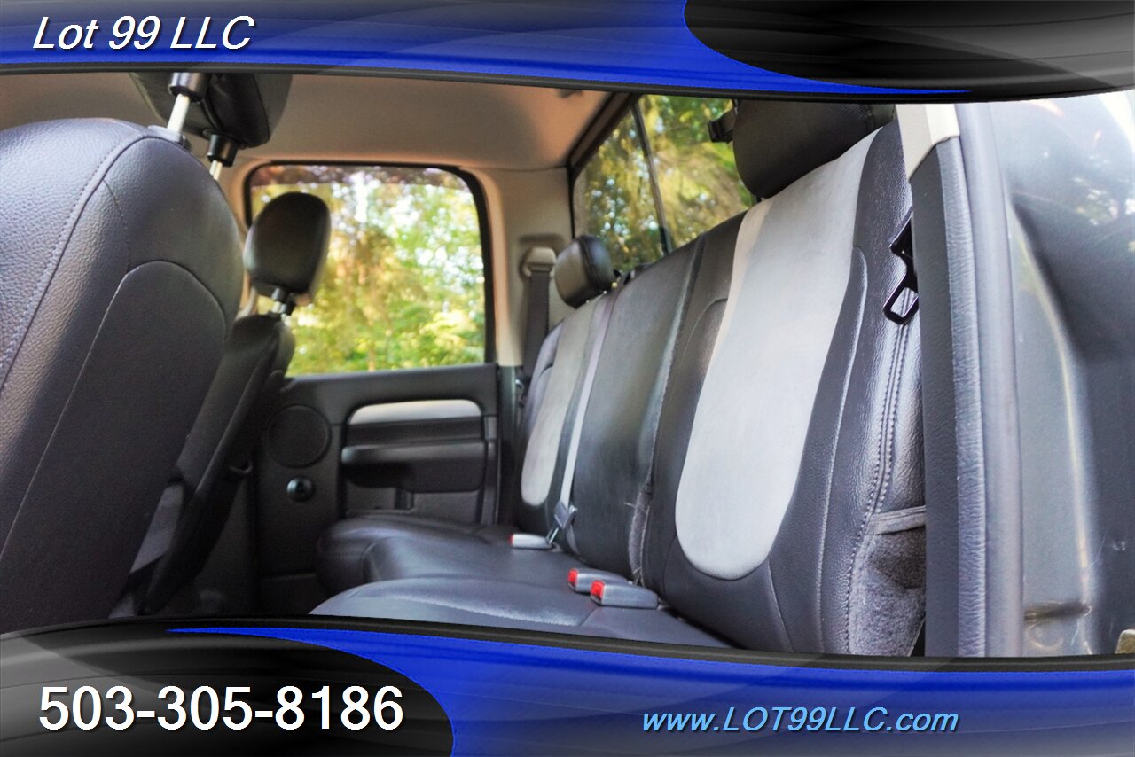 2004 Dodge Ram 2500 Quad Cab Laramie 4X4 5.9L Cummins Diesel 105K Mile s Heated Leather Seats NEW TIRES 2 OWNERS - Photo 16 - Milwaukie, OR 97267