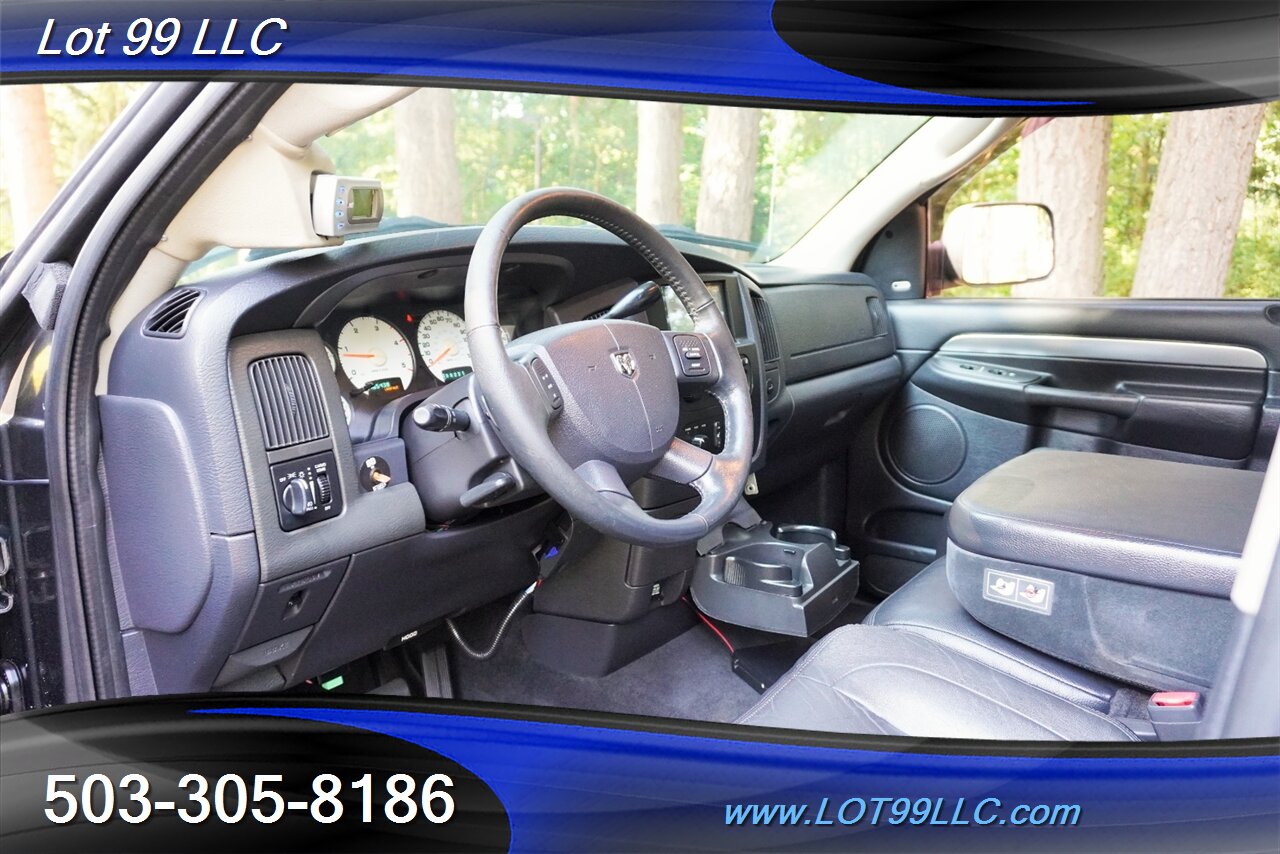 2004 Dodge Ram 2500 Quad Cab Laramie 4X4 5.9L Cummins Diesel 105K Mile s Heated Leather Seats NEW TIRES 2 OWNERS - Photo 14 - Milwaukie, OR 97267