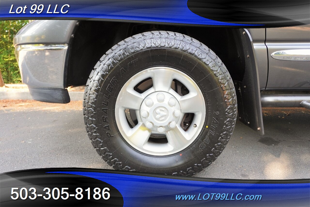 2004 Dodge Ram 2500 Quad Cab Laramie 4X4 5.9L Cummins Diesel 105K Mile s Heated Leather Seats NEW TIRES 2 OWNERS - Photo 41 - Milwaukie, OR 97267