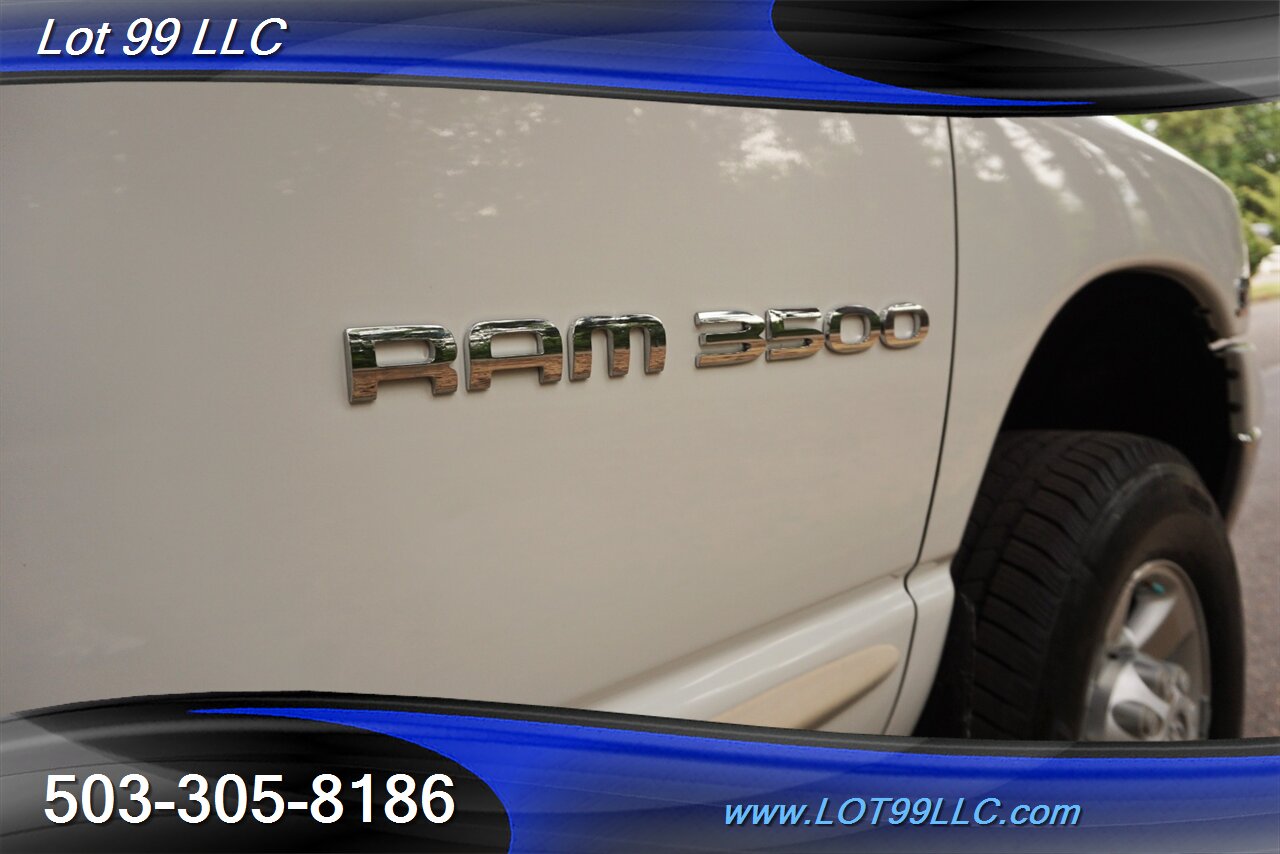 2003 Dodge Ram 3500 Laramie 4X4 5.9L CUMMINS LONG BED 1 OWNER NO RUST - Photo 36 - Milwaukie, OR 97267