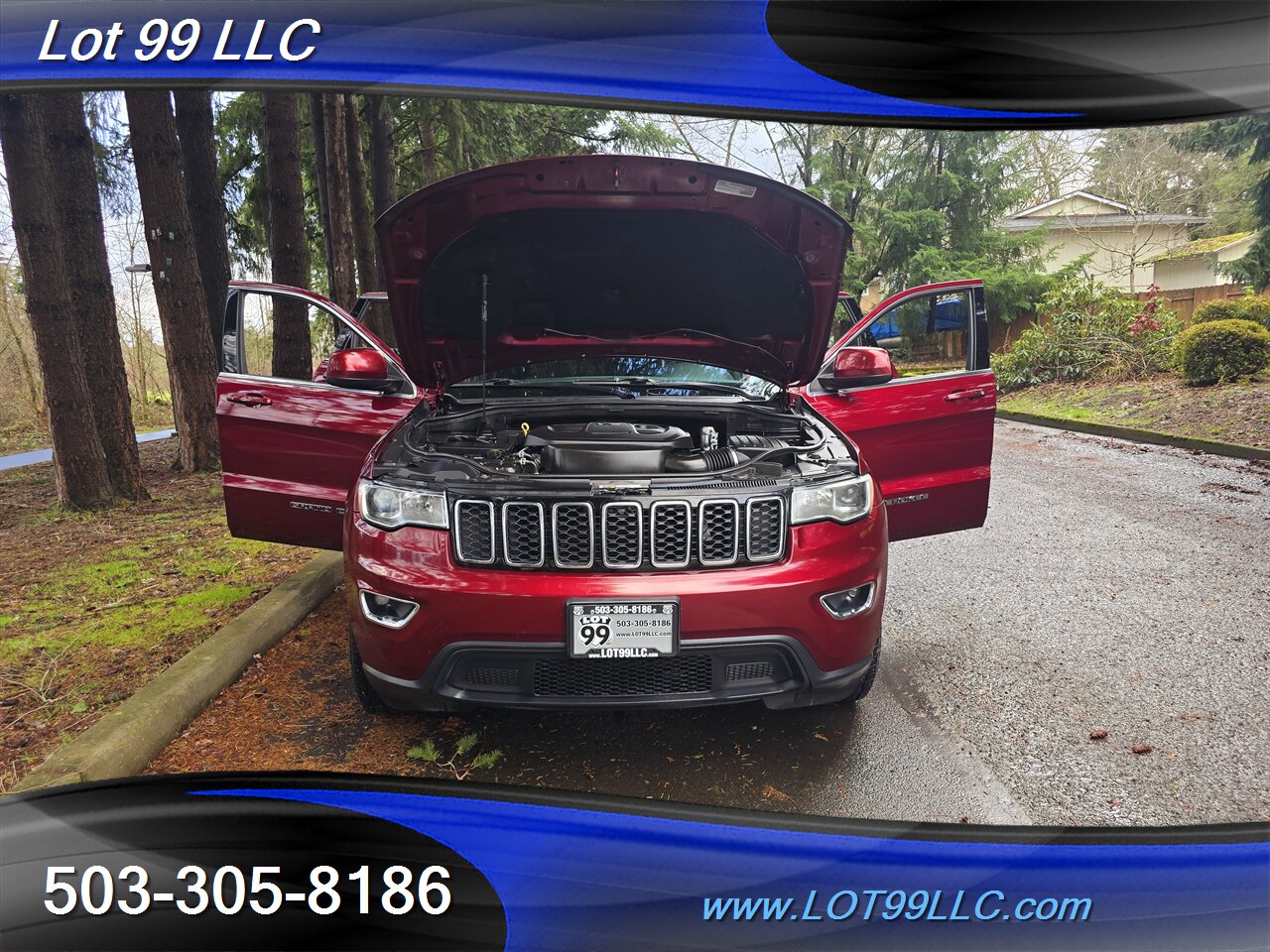 2017 Jeep Grand Cherokee Laredo 4X4 V6 3.6L Auto Newer Tires 1 OWNER   - Photo 18 - Milwaukie, OR 97267