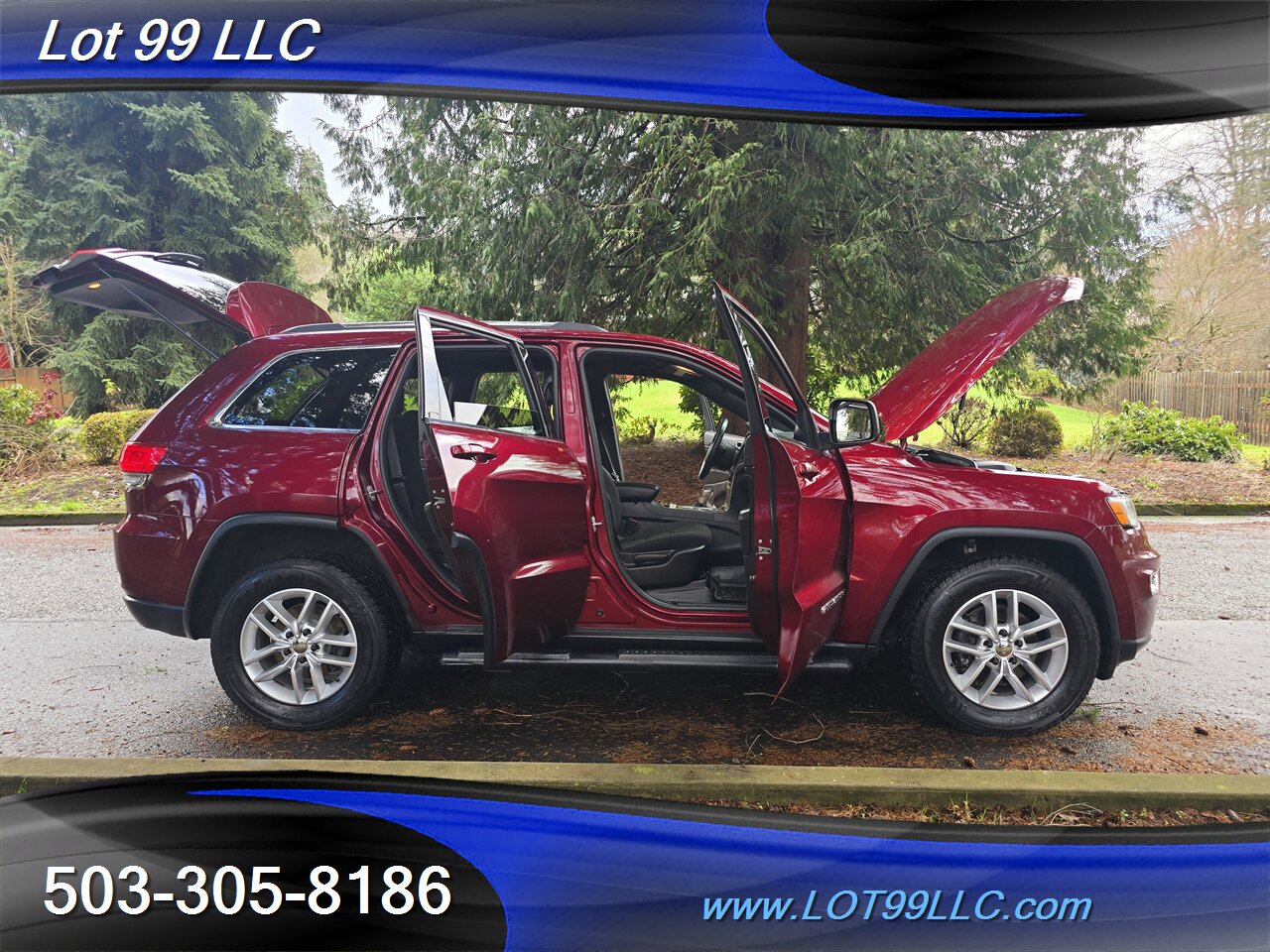 2017 Jeep Grand Cherokee Laredo 4X4 V6 3.6L Auto Newer Tires 1 OWNER   - Photo 19 - Milwaukie, OR 97267