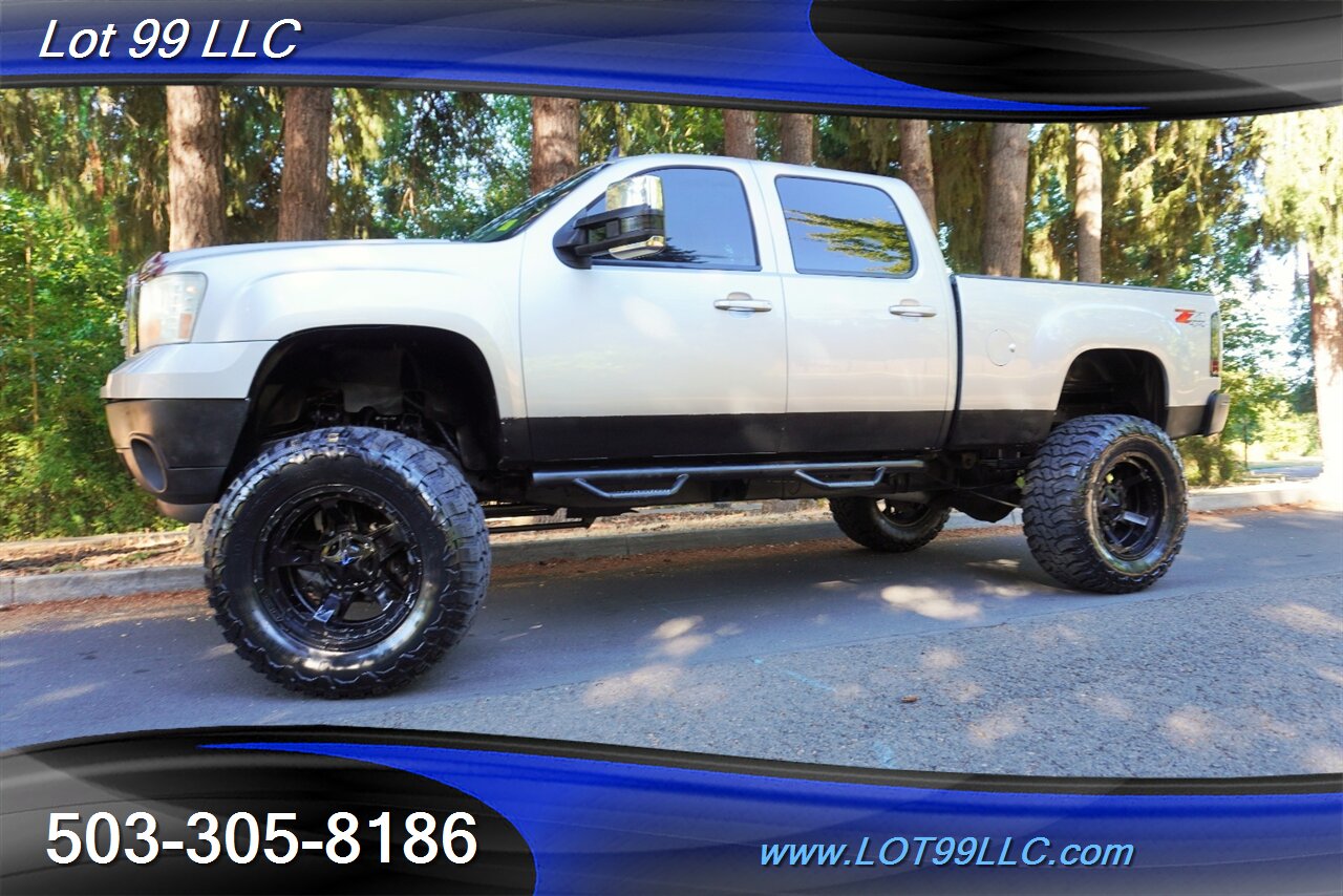 2014 GMC Sierra 2500HD SLT 4X4 6.6L DURAMAX Z71 Heated Leather LIFTED  Black 22 Wheels Brand NEW 40 X15.5 20 OFF ROAD TIRES - Photo 5 - Milwaukie, OR 97267