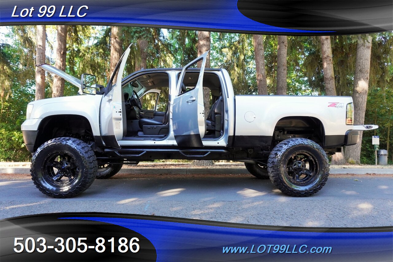 2014 GMC Sierra 2500HD SLT 4X4 6.6L DURAMAX Z71 Heated Leather LIFTED  Black 22 Wheels Brand NEW 40 X15.5 20 OFF ROAD TIRES - Photo 26 - Milwaukie, OR 97267