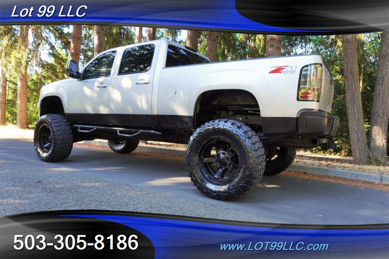 2014 GMC Sierra 2500HD SLT 4X4 6.6L DURAMAX Z71 Heated Leather LIFTED  Black 22 Wheels Brand NEW 40 X15.5 20 OFF ROAD TIRES - Photo 10 - Milwaukie, OR 97267