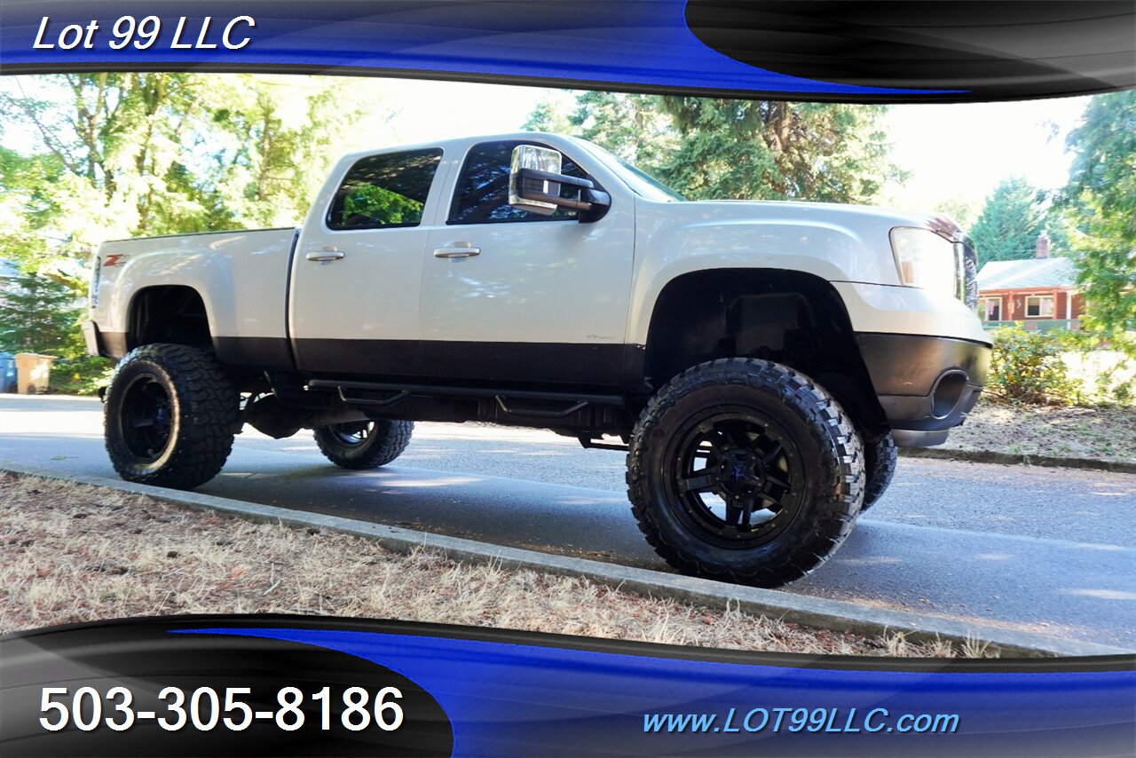 2014 GMC Sierra 2500HD SLT 4X4 6.6L DURAMAX Z71 Heated Leather LIFTED  Black 22 Wheels Brand NEW 40 X15.5 20 OFF ROAD TIRES - Photo 7 - Milwaukie, OR 97267