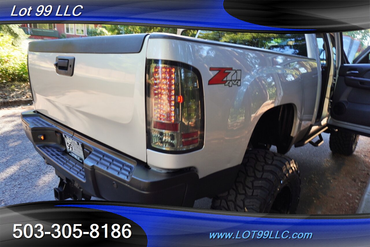 2014 GMC Sierra 2500HD SLT 4X4 6.6L DURAMAX Z71 Heated Leather LIFTED  Black 22 Wheels Brand NEW 40 X15.5 20 OFF ROAD TIRES - Photo 31 - Milwaukie, OR 97267