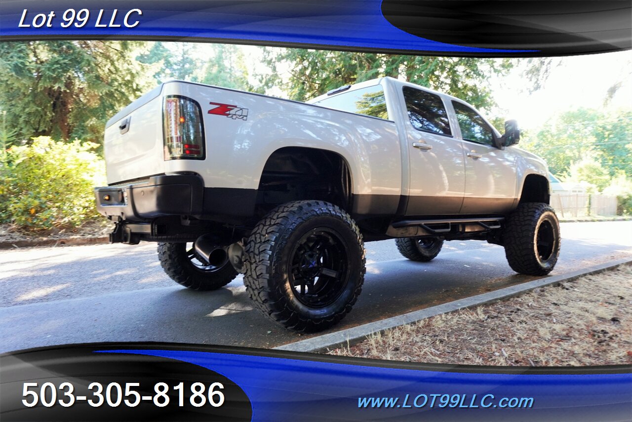 2014 GMC Sierra 2500HD SLT 4X4 6.6L DURAMAX Z71 Heated Leather LIFTED  Black 22 Wheels Brand NEW 40 X15.5 20 OFF ROAD TIRES - Photo 9 - Milwaukie, OR 97267