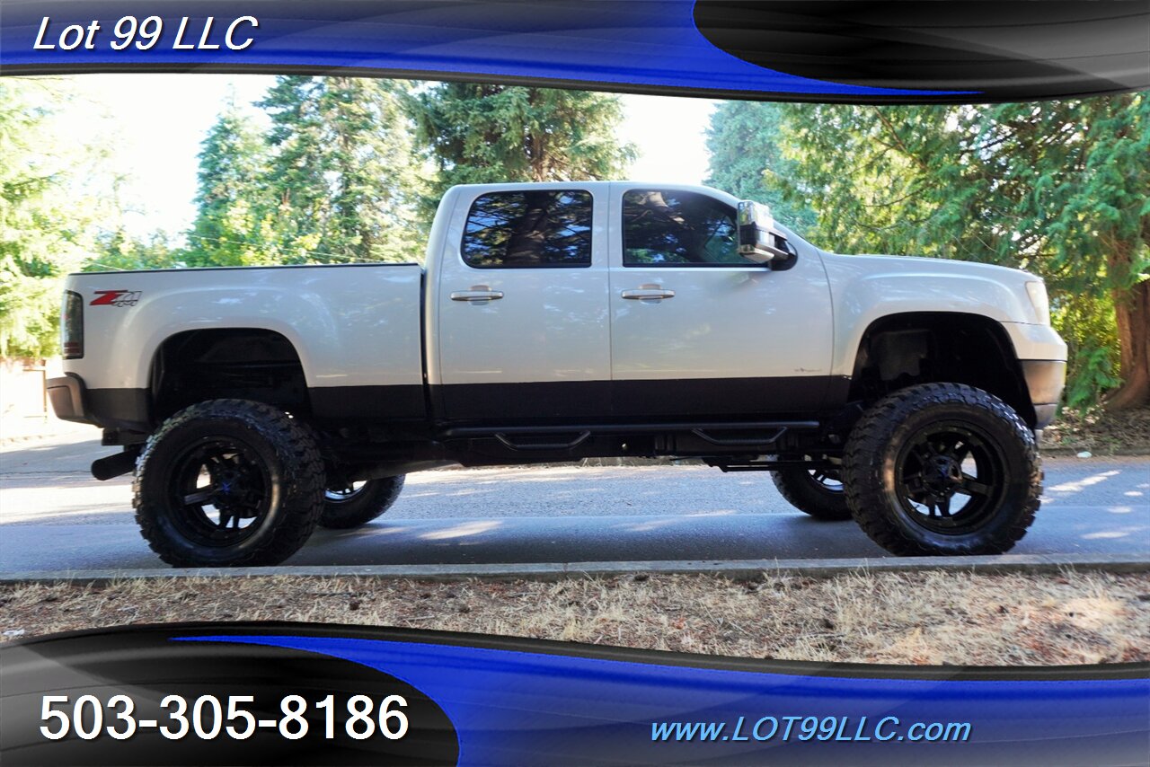2014 GMC Sierra 2500HD SLT 4X4 6.6L DURAMAX Z71 Heated Leather LIFTED  Black 22 Wheels Brand NEW 40 X15.5 20 OFF ROAD TIRES - Photo 8 - Milwaukie, OR 97267